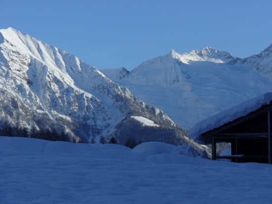 Panorama verso il Vallone di Chasten